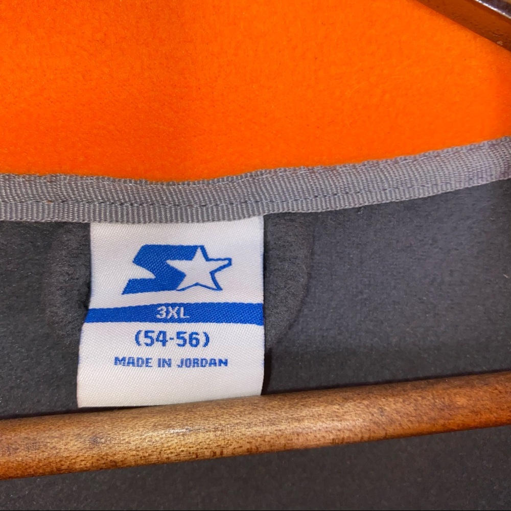 NWT STARTER 3XL GRAY FLEECE FULL ZIP JACKET - Picture 11 of 14